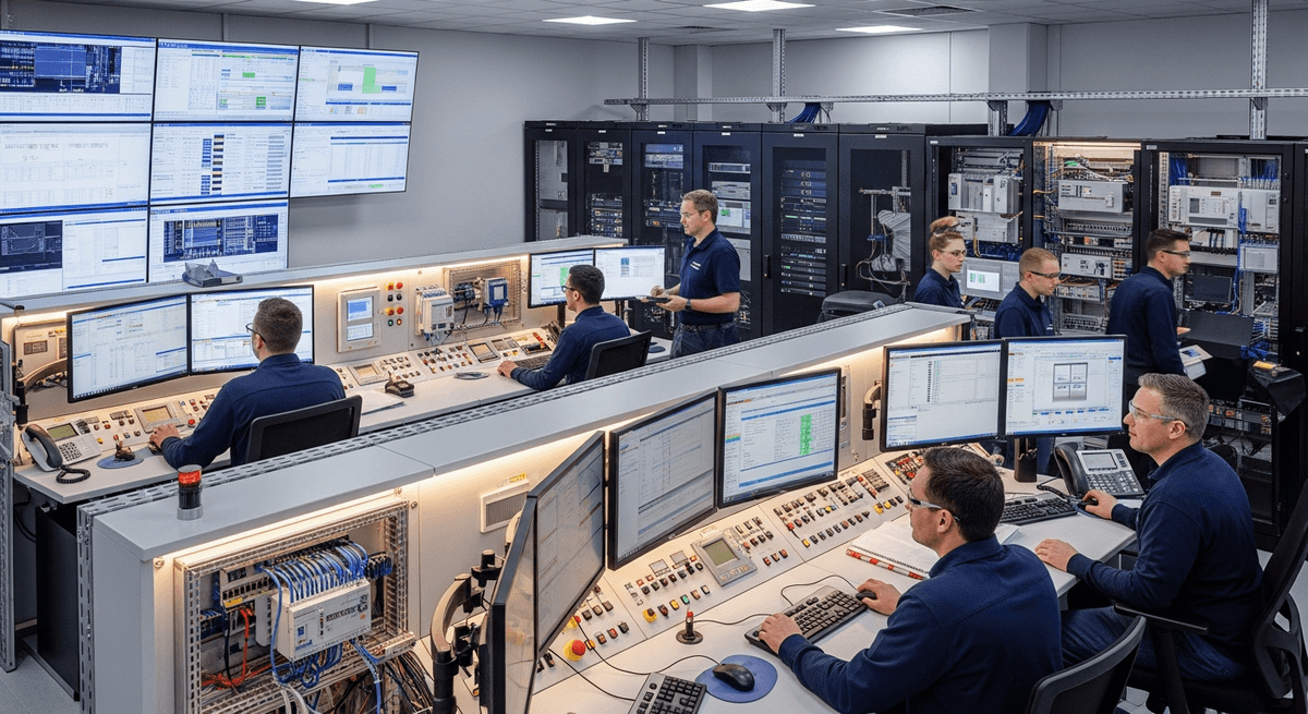 Industrial Control Room